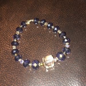 Handmade Swarovski crystal bracelet